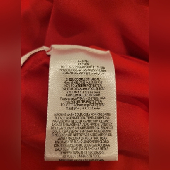 BCBGMaxAzria Amelie Sleeveless Draped Dress Poppy Pink Mini M - Picture 9 of 12